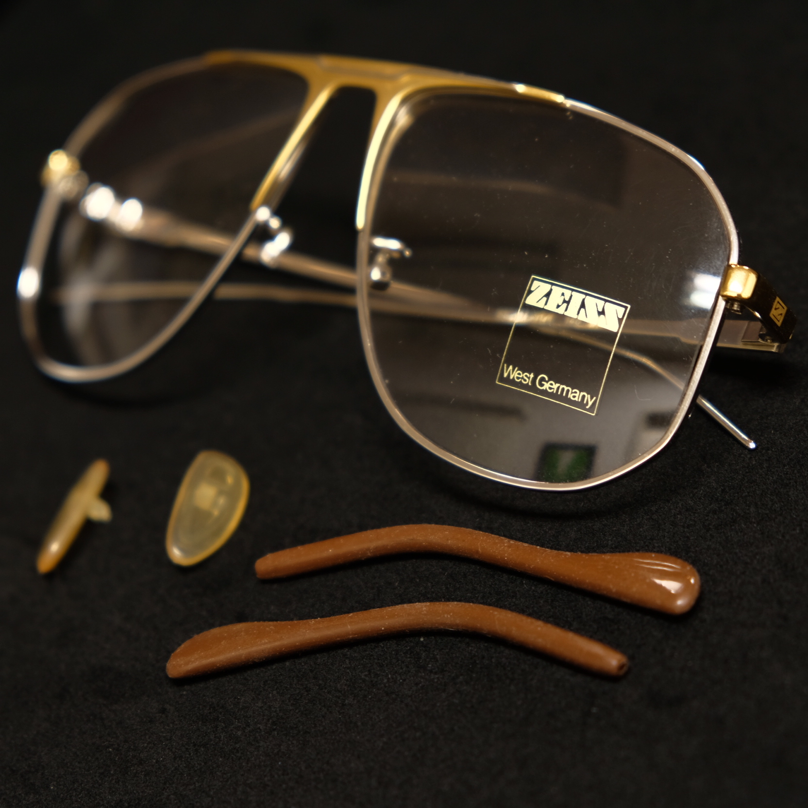 ZEISS ヴィンテージ 眼鏡 フレーム ブローライン 西ドイツ製 ツァイス